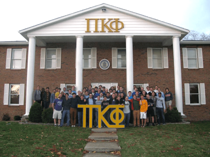 Kappa pi phi house alpha epsilon fraternity oelrich