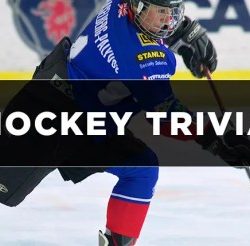 Hockey trivia questions and answers